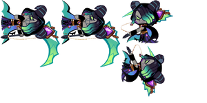 Licorice Cookie's Aberrant Conjurer lobby sprite sheet.