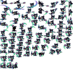 Licorice Cookie's Aberrant Conjurer sprite sheet.