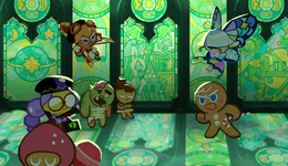 Labyrinth of Remembrance Cutscene (stained glass)