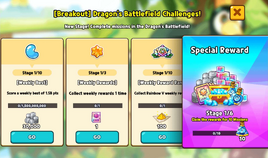Dragon's battlefield challenges event
