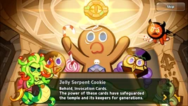 The cutscene originally introducing Invocation Cards into the main story.