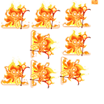 Standing sprite sheet