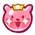 Pink bear