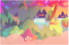 Red Panna Cotta Cookie's Trial Background (Simple)