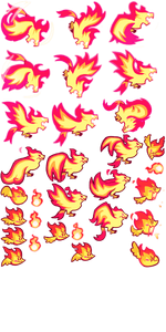 Phoenix Skill Sprite Sheet