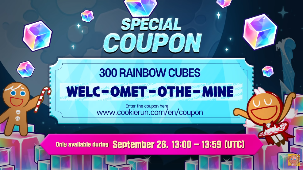 Cookie run kingdom code redeem