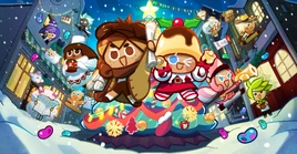 Joyful winterland title screen