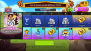 Trophy survival cookie booster event