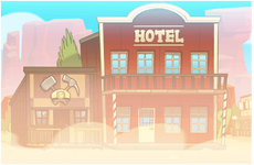 Choco Bar Cookie's Trial Background (Simple)
