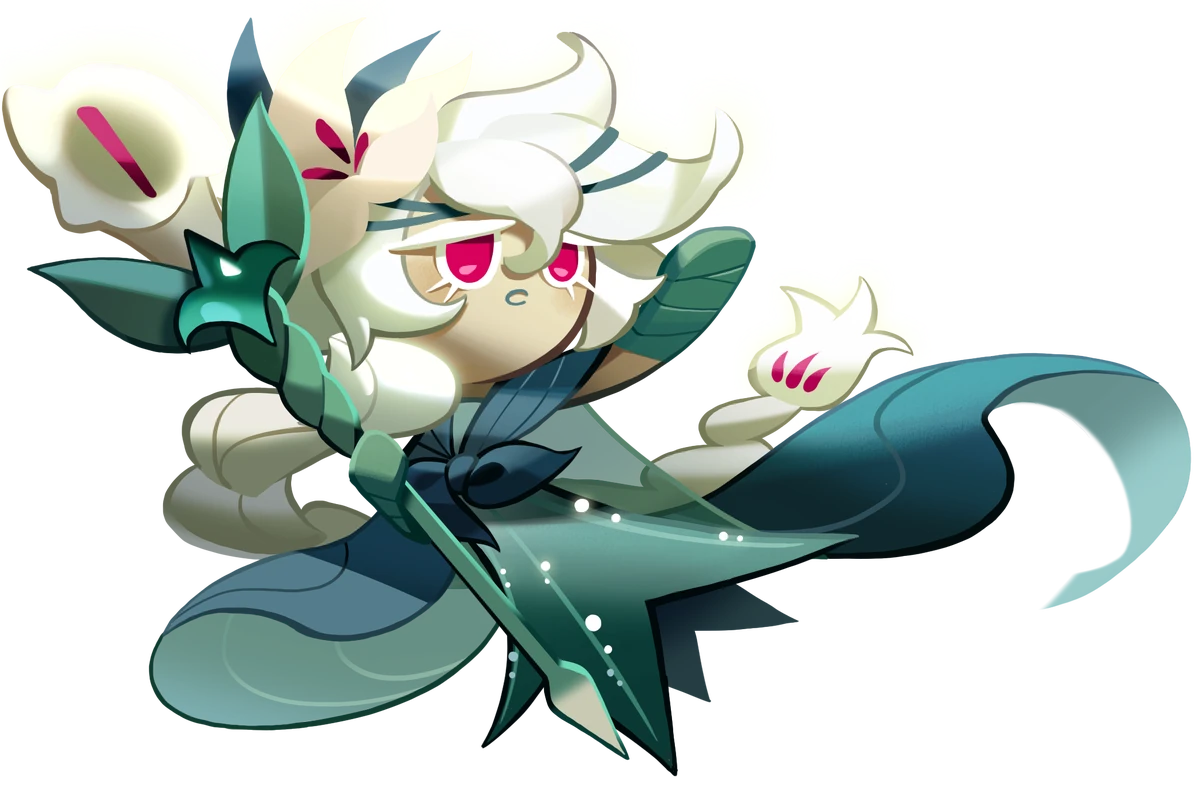 クッキーラン キングダム 4周年 ホワイトリリークッキー ぬいぐるみ