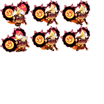 Running sprite sheet
