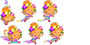 Running sprite sheet