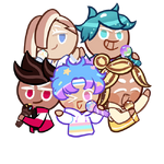 CAKE POPs Members All Sprite