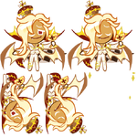 Vampire Cookie's Insouciant King lobby sprite sheet.