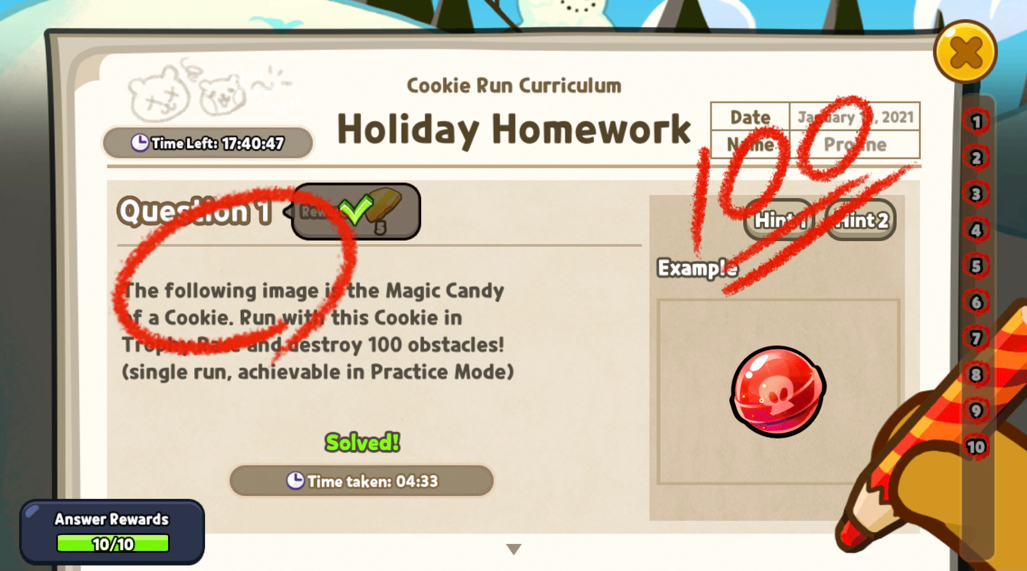 Winter Break Holiday Homework Cookie Run Wiki Fandom Winter Break Holiday Homework Cookie Run Wiki Fandom