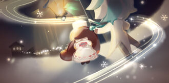 Cocoa cookies unforgettable winter cutscene 1