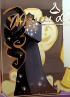 Cheesecake Cookie's Party Royale costume in Mont Blanc Cookie's window