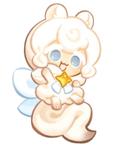 Cream Ferret Cookie