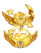 Statue of Golden Cheese Cookie (Grandmaster 1)