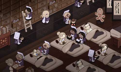 The awakening of white apathy cutscene infirmary