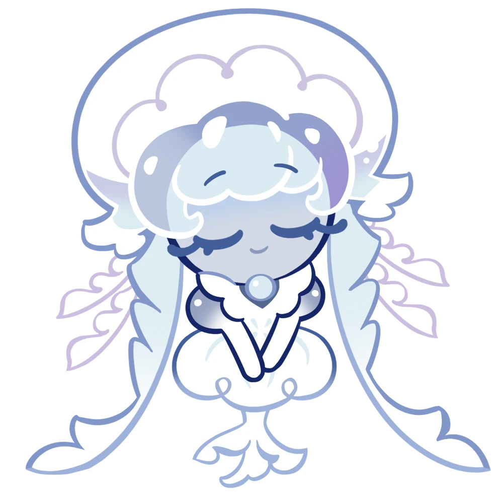 Frilled Jellyfish Cookie