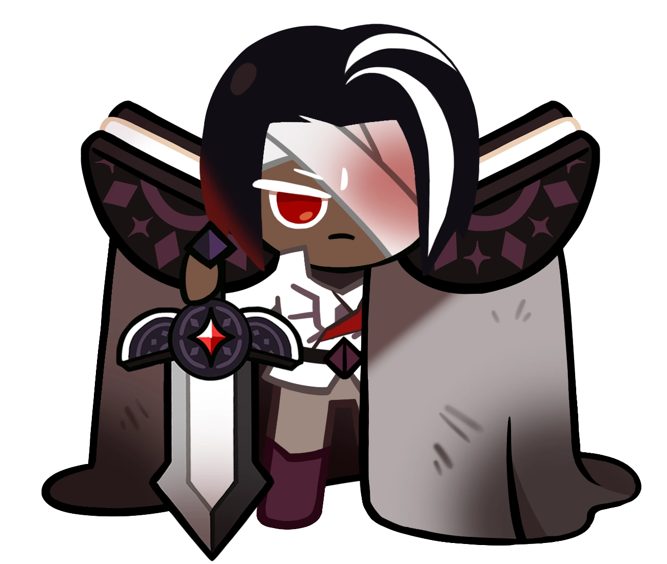 Dark Choco Cookie's Costumes Cookie Run Kingdom Wiki Fandom