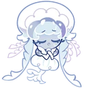 Frilled jellyfish worry