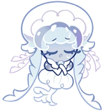 Frilled jellyfish worry