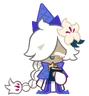 White lily happy student