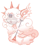 White pearl sad sprite