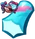 Resonant twizzly gummy