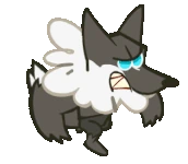 Cookie0044-idle trans.gif (2 MB) Werewolf Cookie's Wolf Form