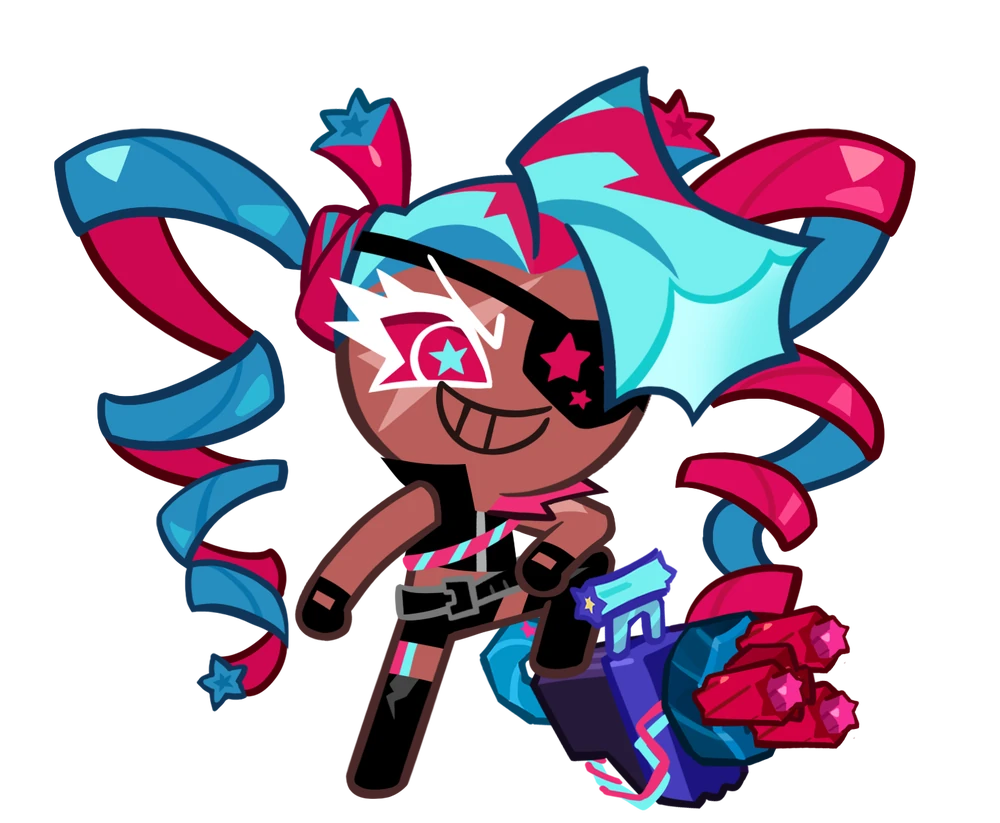 Twizzly Gummy Cookie