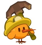 Miner cheesebird default sprite