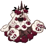 Cookie0628 creature-wedding-idle trans.gif (8.33 MB) Black Forest Cookie's Cake Bride Form (Star of the Hour)