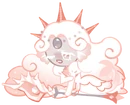 White pearl exhausted sprite