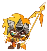 Golden cheese wingless exhausted