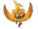 Golden cheese motivated