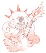 White pearl embarrassed sprite