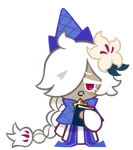 White lily serious student