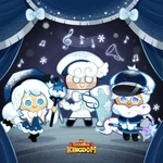 Promotional Image with Milk Cookie's Choir Baritone and Snow Sugar Cookie's Symphony of the Night Sky