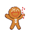 Gingerbrave hurray pixel