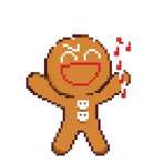 Gingerbrave hurray pixel