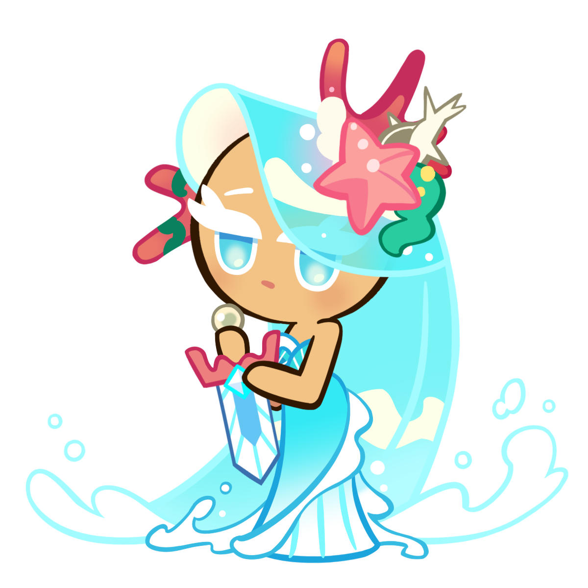 Sea Fairy Cookie's Costumes Cookie Run Kingdom Wiki Fandom