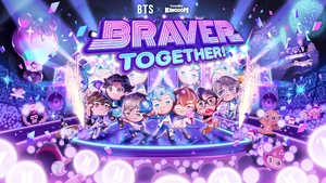 Braver Together! You've welcomed the BTS Cookies in your Kingdom. The Cookies will never forget the purple-colored concert and the lights of a myriad of Army Bombs! Obtain all Cookies, decor and costumes from Braver Together! Gacha