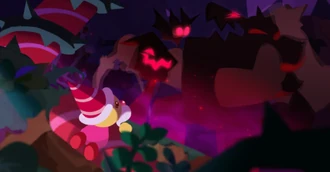 This lighting makes him look tough, right?