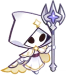 Cookie in a White Mask