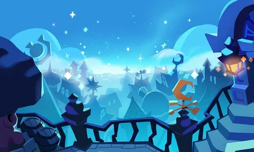 Eternal city of wizards cutscene background balcony 1