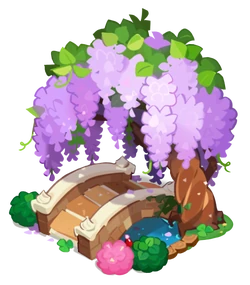 Spring Wisteria Bridge
