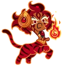 Nutmeg tiger motivated